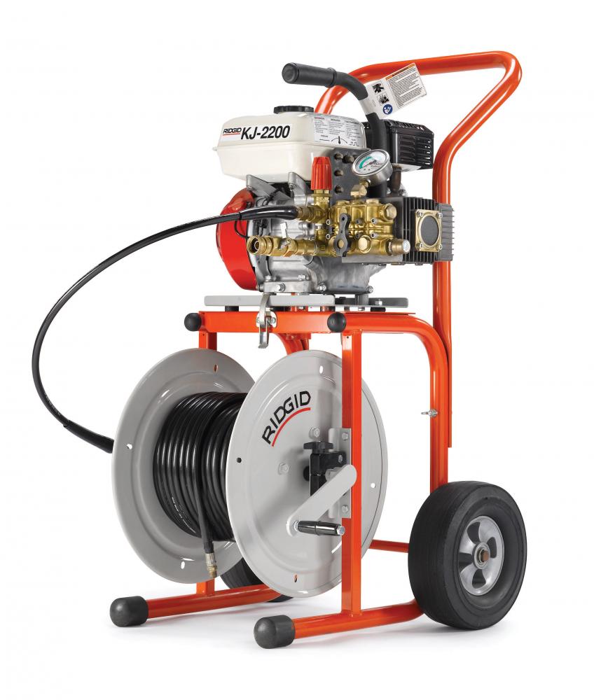KJ-2200 Jetter with Pulse – H-61, H-62, and H-64 1?8" NPT Nozzles – H-71 and H-72 1?4" NPT N