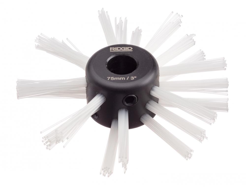 3" (75mm) nylon brush for 3/8" (10mm) cable