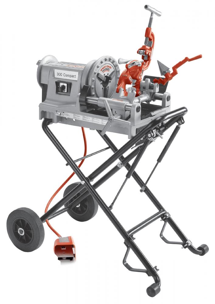 1/2" - 2" NPT Hammer Chuck w/ 250 Folding Wheel Stand