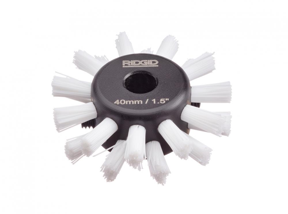 1.5" (40mm) nylon brush for 1/4" (6mm) cable