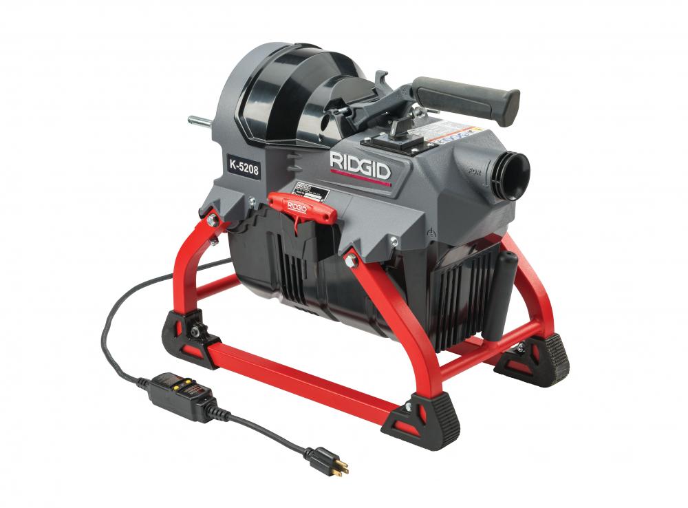 K-5208, 115V 60Hz Machine with guide hose, qty: 7 C-11 cables, qty: 2 A-8 wire baskets, and toolbox 