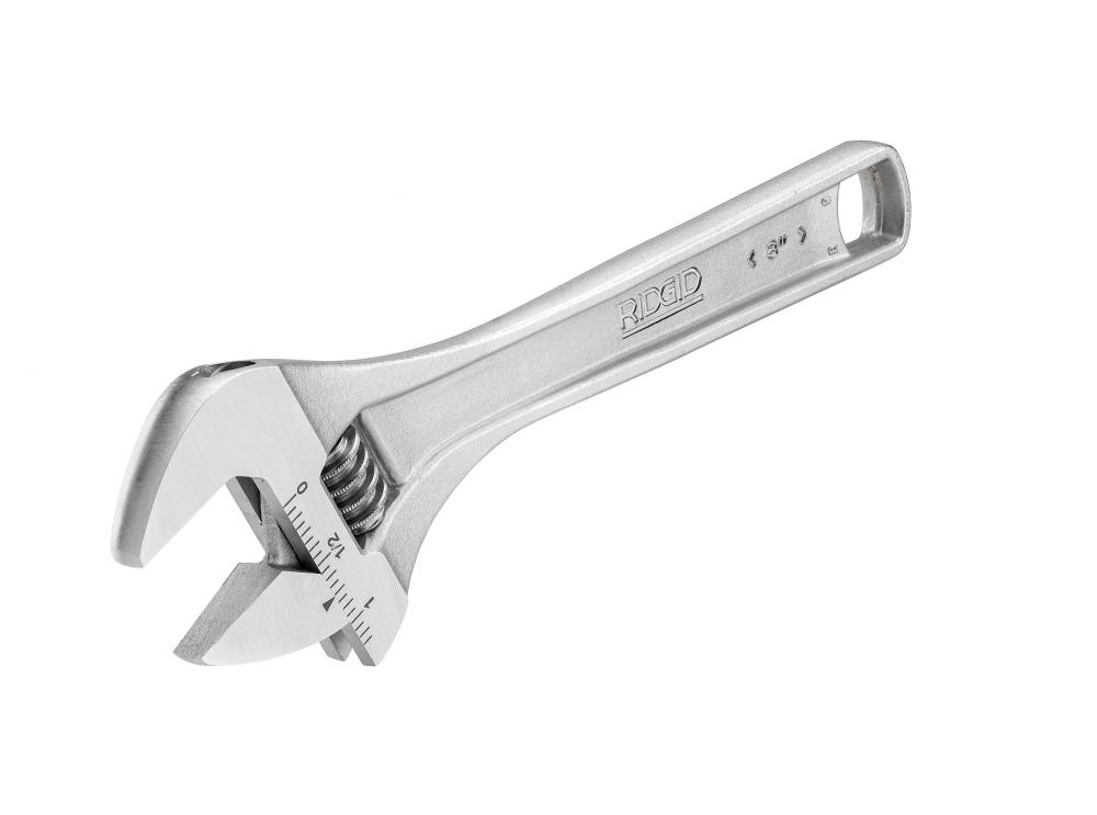 8" Wide-Capacity Adjustable Wrench