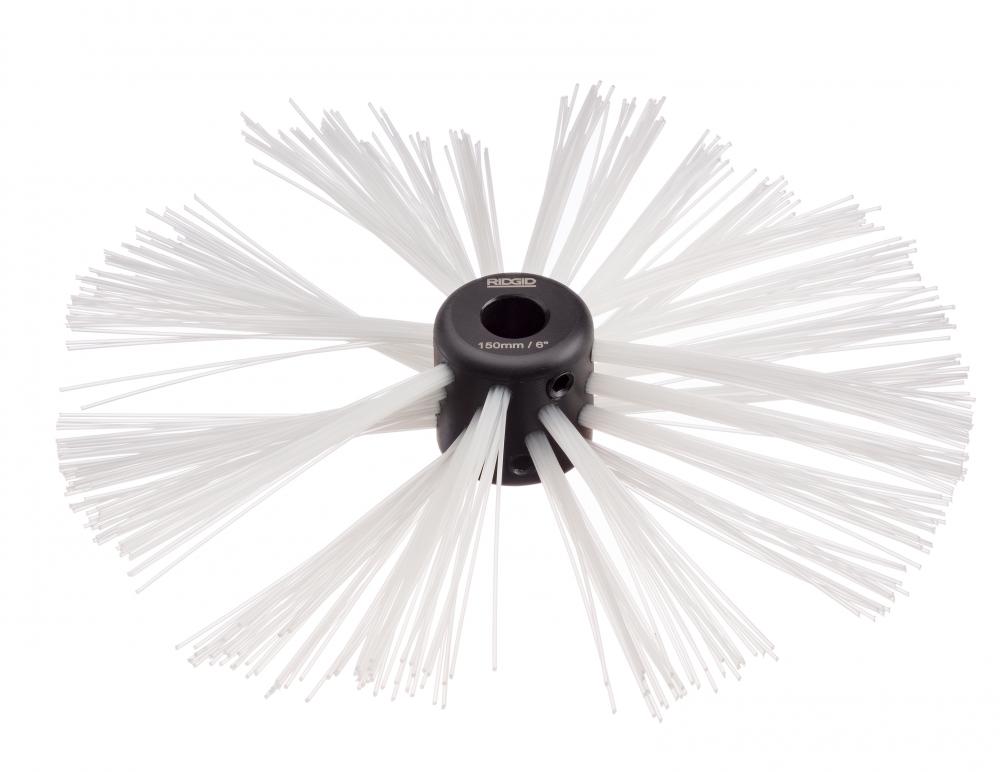 6" (150mm) nylon brush for 3/8" (10mm) cable