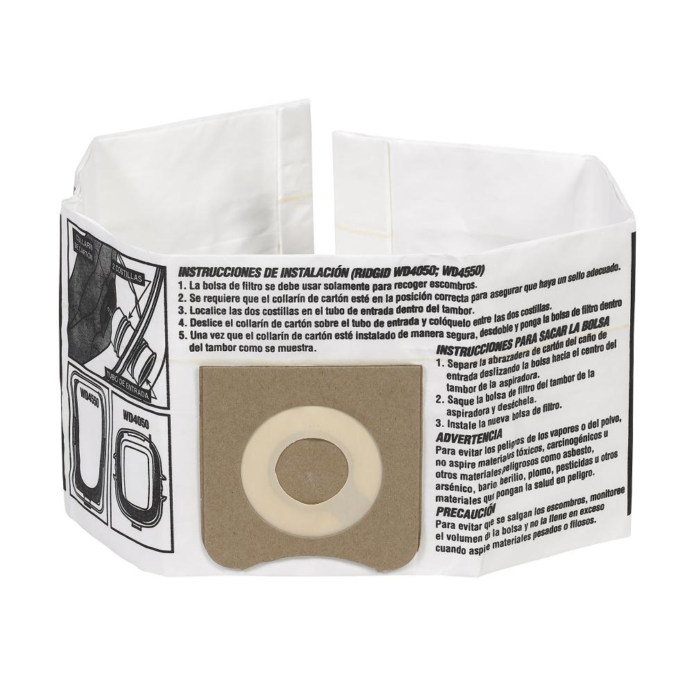 RIDGID 4-5 GALLON DUST BAG