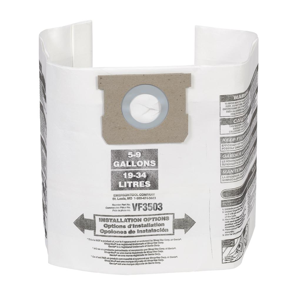 RIDGID 5-9 GALLON DUST BAG