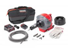 RIDGID Tool Company 78058 - K-46 Cordless SinkSnake™ Deluxe Kit with 5/16" x 25' Cable, 3/8" x 35' Cable, T-250 