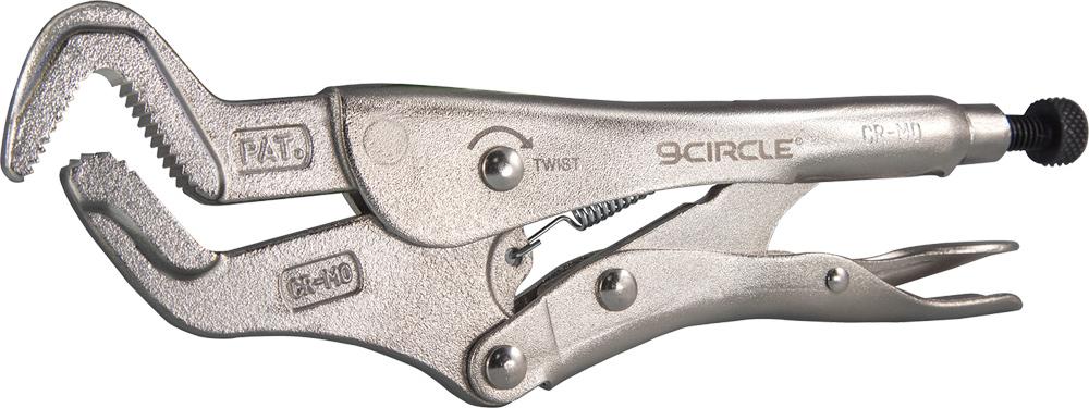 9" LONG SWAY BAR LINK PLIERS WITH SAWTEETH (ONE DIRECTION)