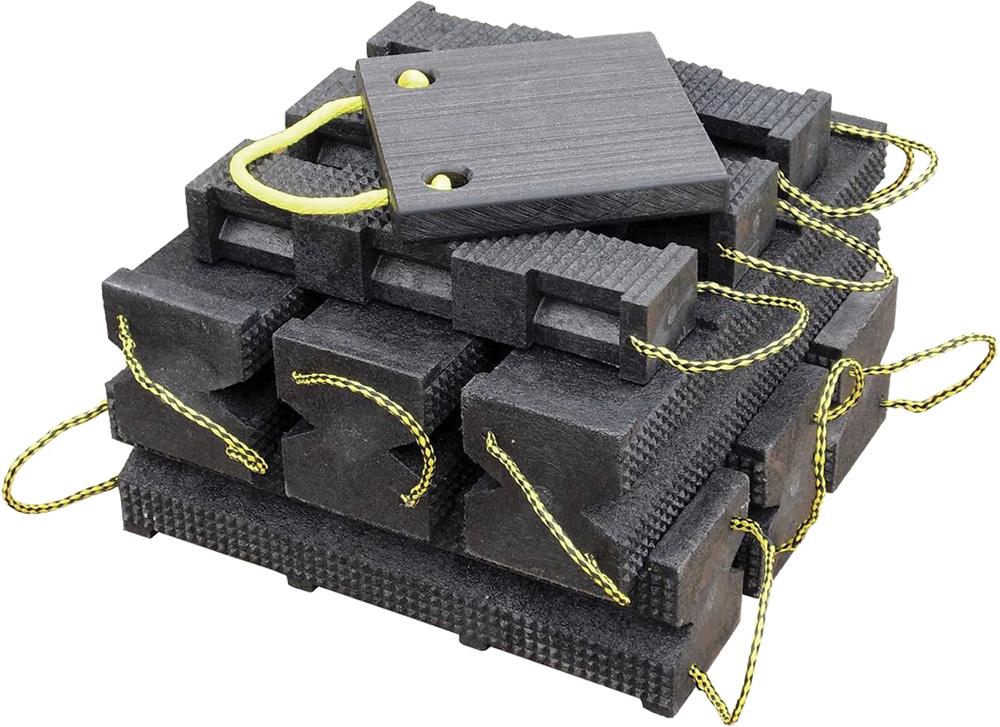 10-PC CRIBBING BLOCKS, FR INDUSTRIAL KIT