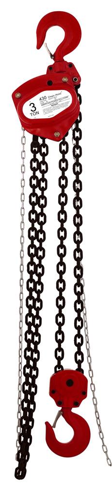 ( 40430 ) 3TON 10' 5/16"-8MM 55LBS 400SERIES CHAIN HOIST