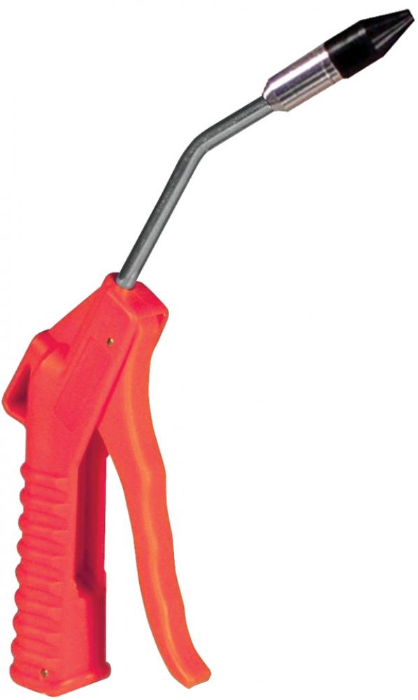 DELUXE 4" AIR BLOW GUN - ORANGE WITH 1/2" REMOVABLE RUBBER TIP
