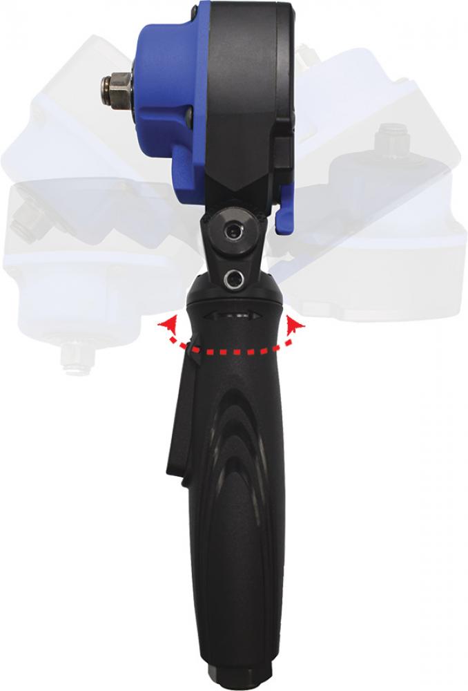 3/8" DRIVE NANO FLEX-HEAD ANGLE IMPACT WRENCH, 400 FT-LBS