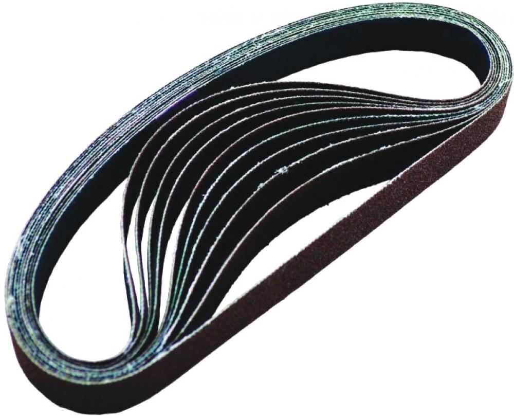 60 GRIT 3/8" X 13" SANDING BELT - 10PC