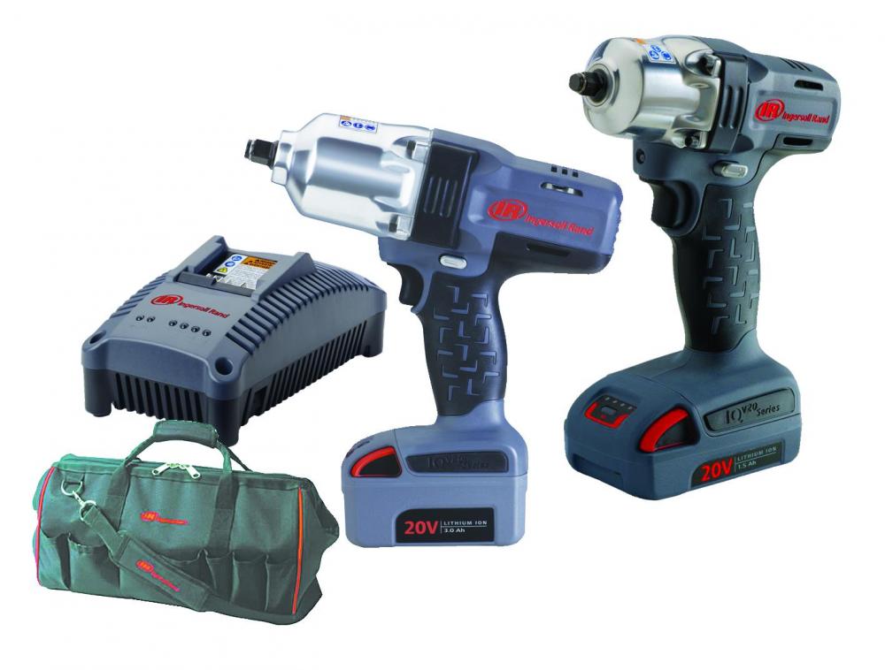 20V CORDLESS COMBO KIT, 3/8" & 1/2" IMPACT WRENCHES