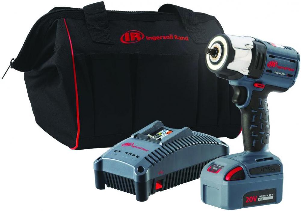 20V 3/8" DRIVE IQV SERIES IMPACT WRENCH KIT, 550 FT-LBS, 2100 RPM