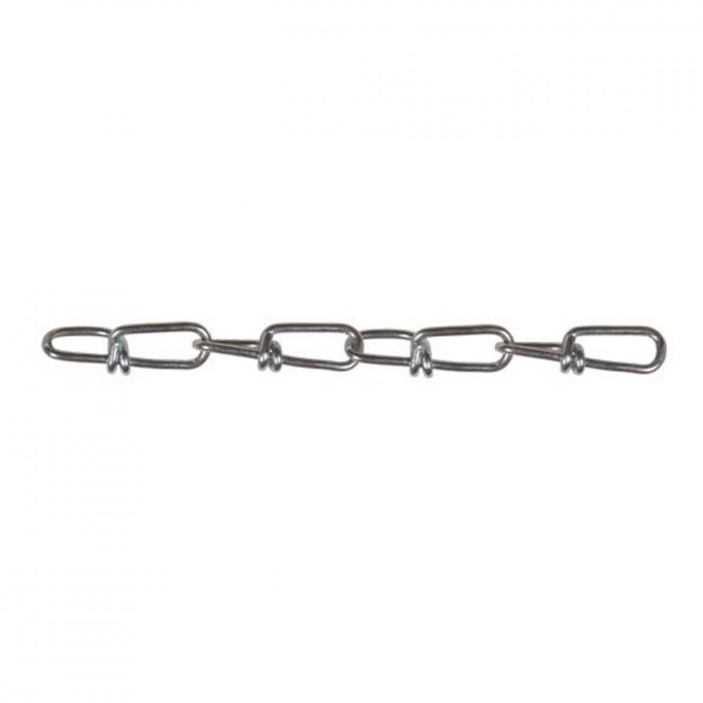 DOUBLE LOOP CHAIN ZINC #3/0 X 150'