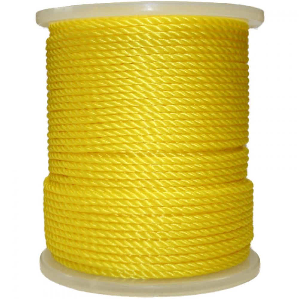 ROPE POLYPROPYLENE TWISTED YELLOW 3/4'' X 150'