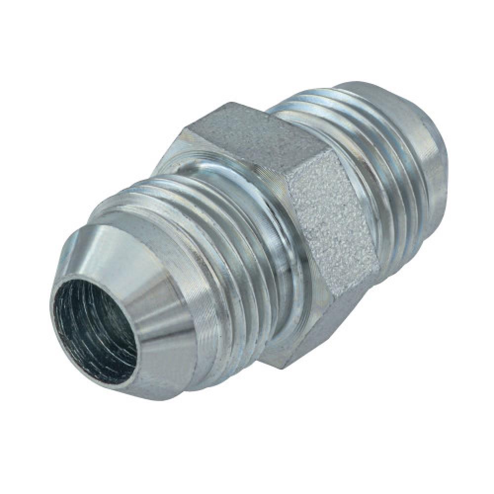 1/2"x3/8" JIC 37° Flare Small Hex Reducing Union Steel