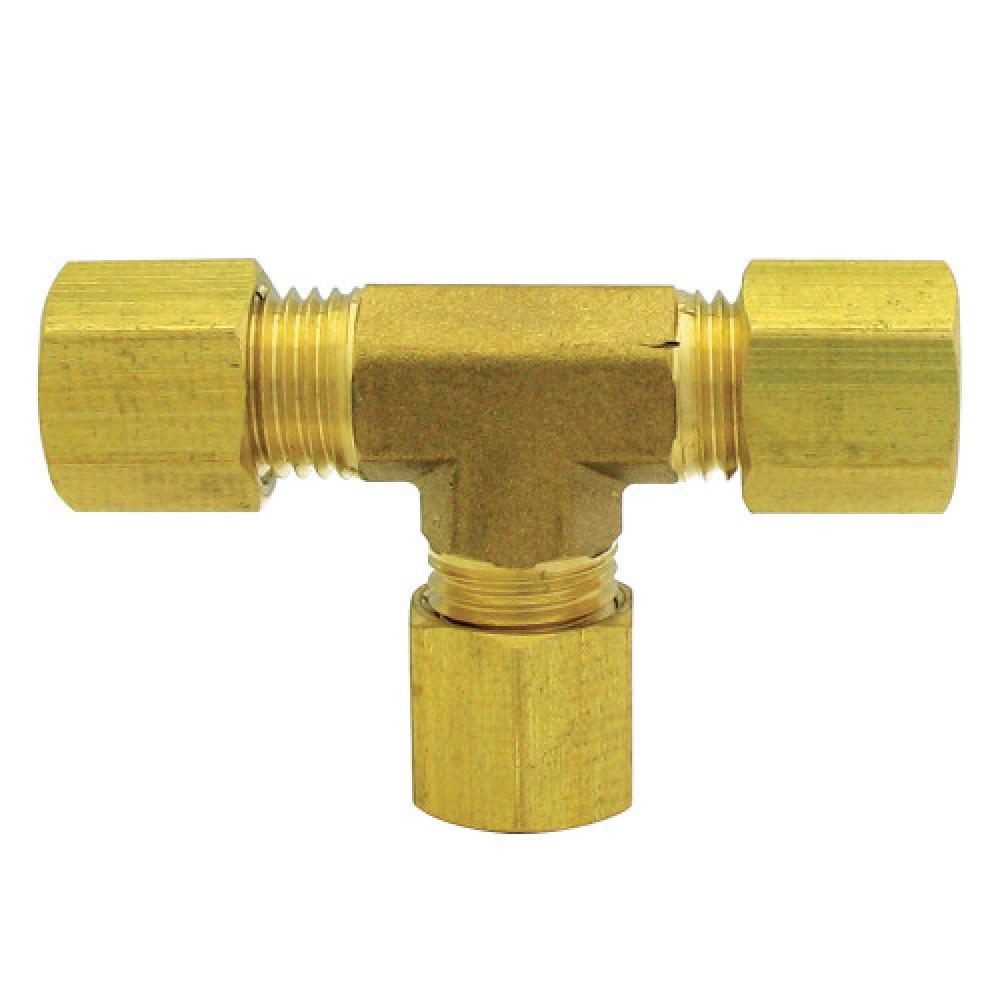 3/4" Compression Tee Brass