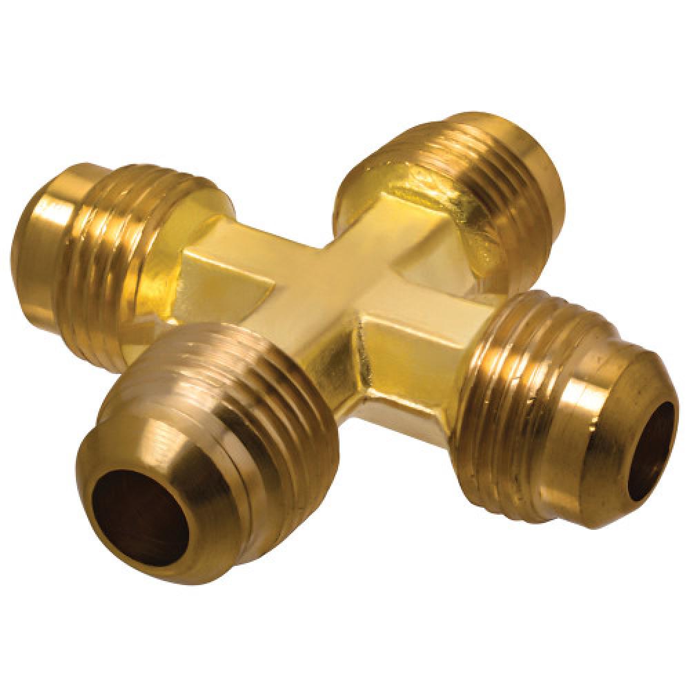 3/8" Flare Cross Forged Brass