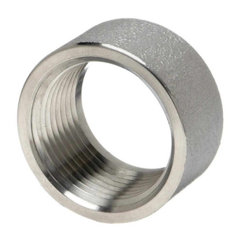 2-1/2" Pipe Half Coupling 316 Stainless Steel sched 40 (150#)