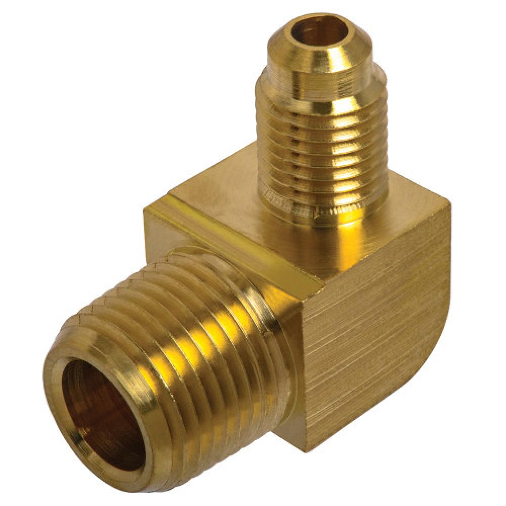 3/8"x1/2" Flare Elbow 90° Forged Brass