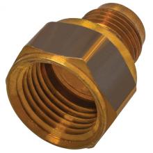 Paulin D47-8-6 - 1/2"x3/8" Flare Adaptor Brass