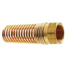 Paulin D1494-6 - 3/8" D.O.T. Air Brake Nut w/Spring Guard Brass