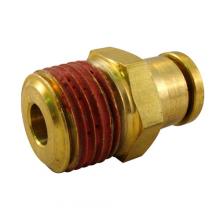 Paulin D7068-6A - 3/8"x1/8" PTC Male Connector Brass