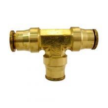 Paulin D7064-6 - 3/8" PTC Union Tee Brass