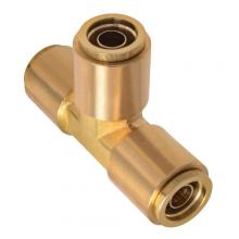 Paulin D7064DT-4 - 1/4" PTC Air Brake Tee Brass