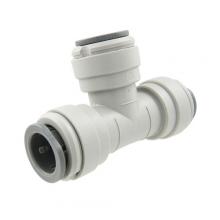 Paulin D6064-6-4 - 3/8"x3/8"x1/4" John Guest PTC Union Tee Acetal