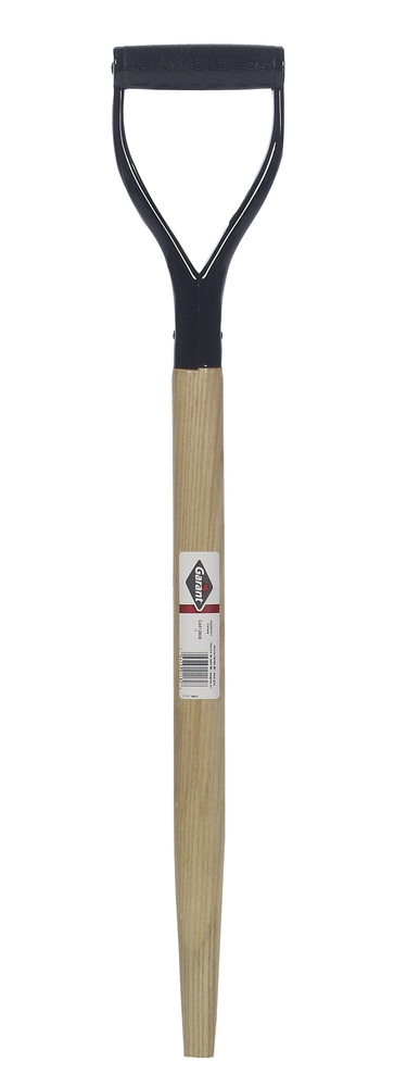 Handle, 28", shovel with steel grip