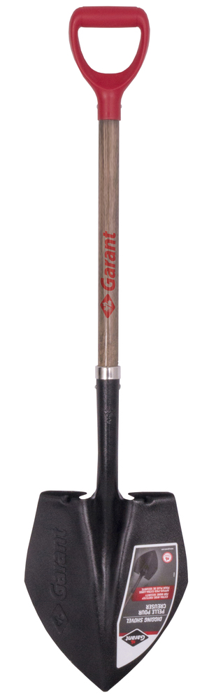 Shovel, excavator steel blade, hardwwood hdle, ergo D-grip, Garant Better