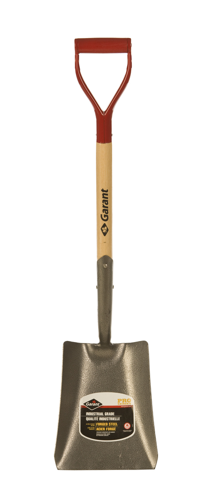 Shovel, sp blade, forged, wood handle, dh