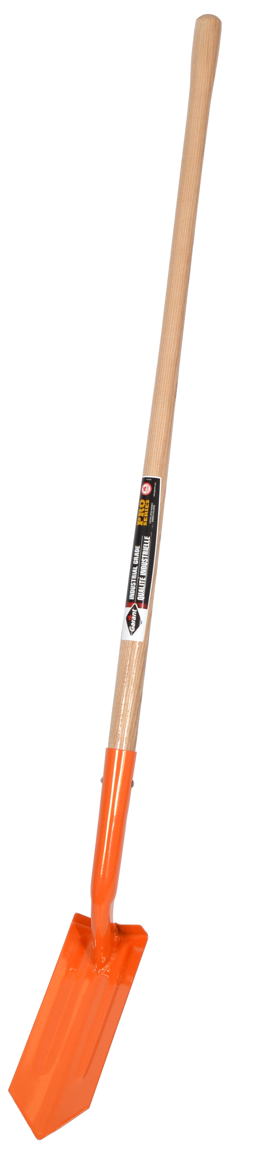 Trenching shovel 4", wood handle, lh, Garant Pro