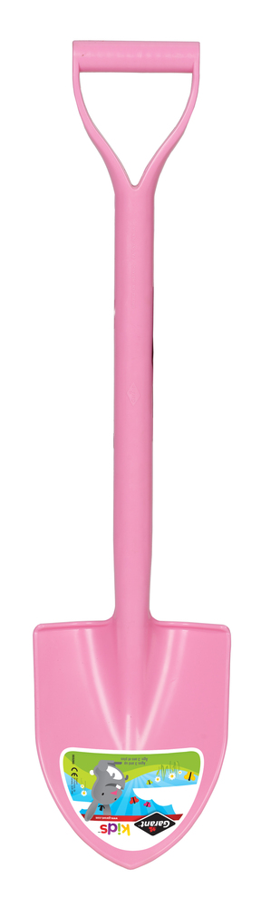 Shovel, polypro kid's rp blade, pink, dh