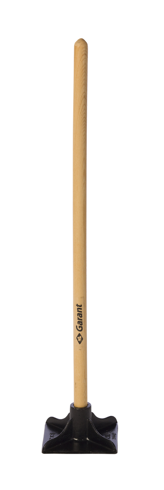 Tamper 8" x 8", 11.5 lbs head, 42" wood handle