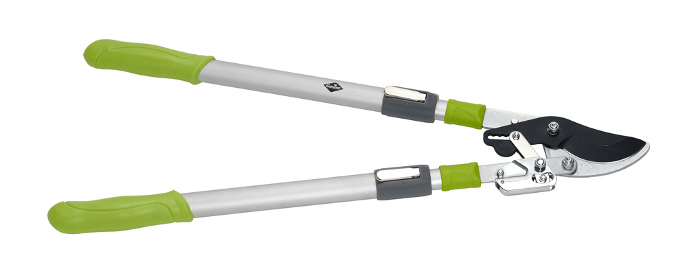 Lopping shears, bypass, ratchet system, 28" telescopic hdle, Botanica