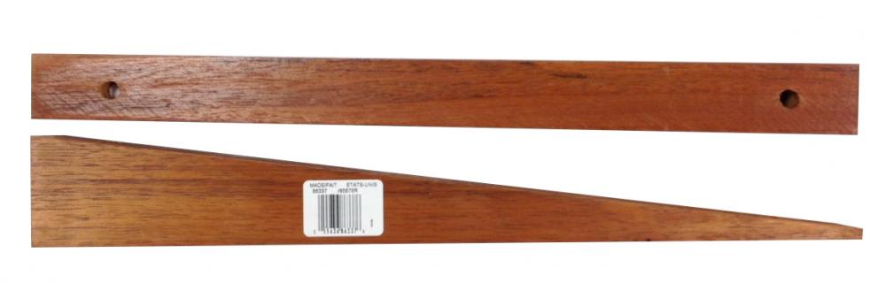 Wedges (2), wood, 18 1/4" x 2 3/8" for Wheelbarrow