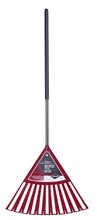 Garant PPCR24C - Clog Free leaf rake, 24" py head, hardwood hdle, foam cushion grip