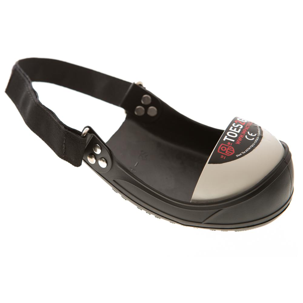 TOES2GO STEEL TOE CAPOVERSHOE S WHITE TOE