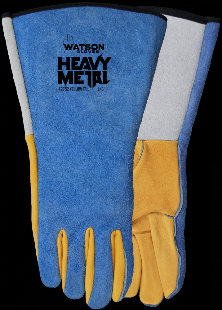 YELLOW TAIL FULLGRAIN DEER PALM SPLIT COW BACK WELDING - M