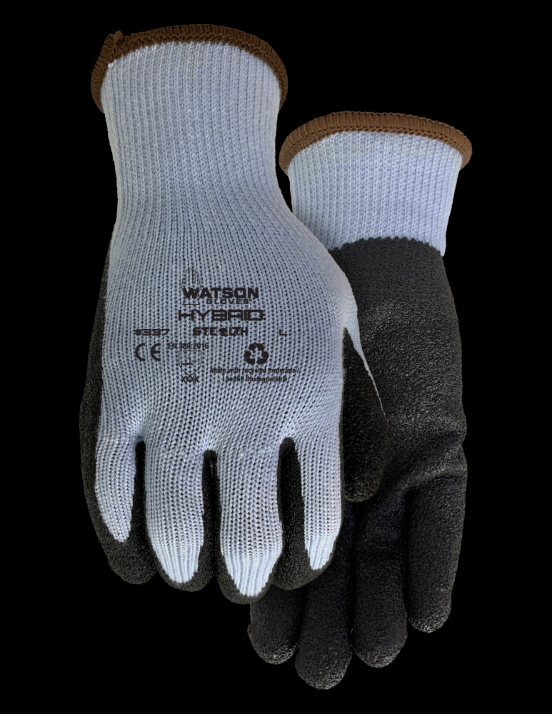 STEALTH HYBRID WASTENOT CRINKLE LATEX W RECLAIM COATED - S