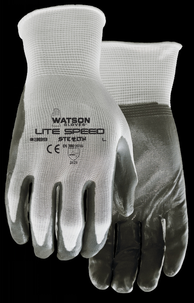 STEALTH LITE SPEED NITRILE PALM NYLON SHELL COATED - X