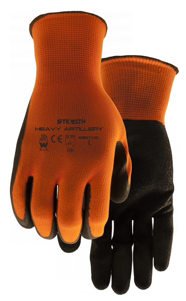 STEALTH HEAVY ARTILLERY CRINKLE LATEX HI VIS 6 PACK COATED - X
