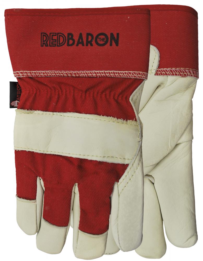 RED BARON FULLGRAIN COW COTTON DRILL BACK COMBO - XXS