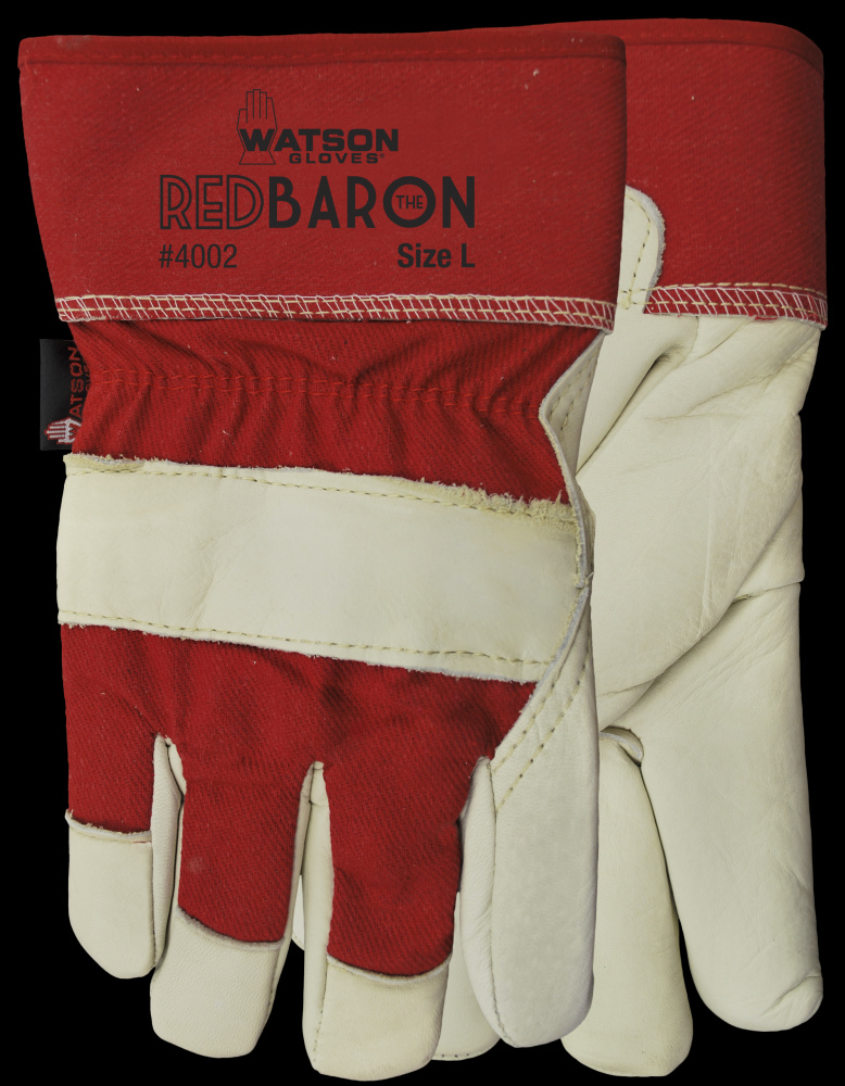 RED BARON FULLGRAIN COW COTTON DRILL BACK COMBO - S