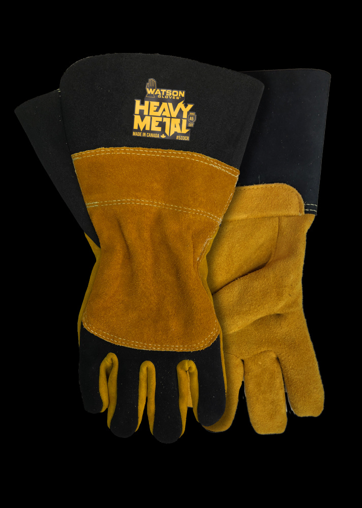 BLACK VELVET A5 SPLIT ELK BACK ELK FULL REVERSE PALM WELDING - M