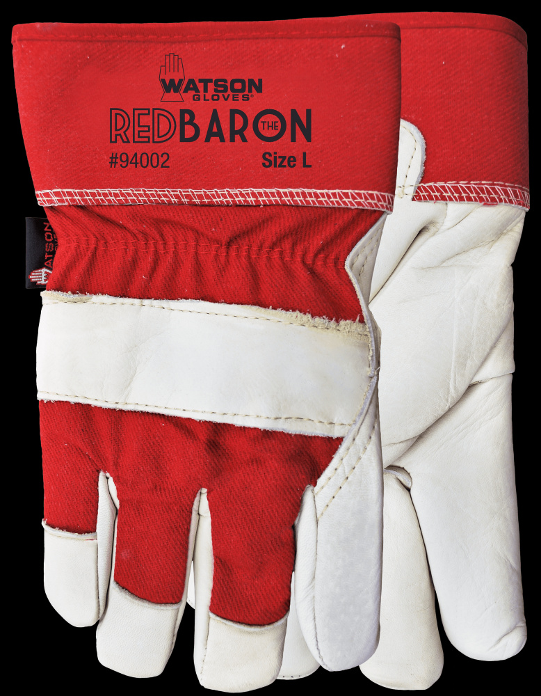 RED BARON FULLGRAIN COW SHERPA LINED COMBO - M