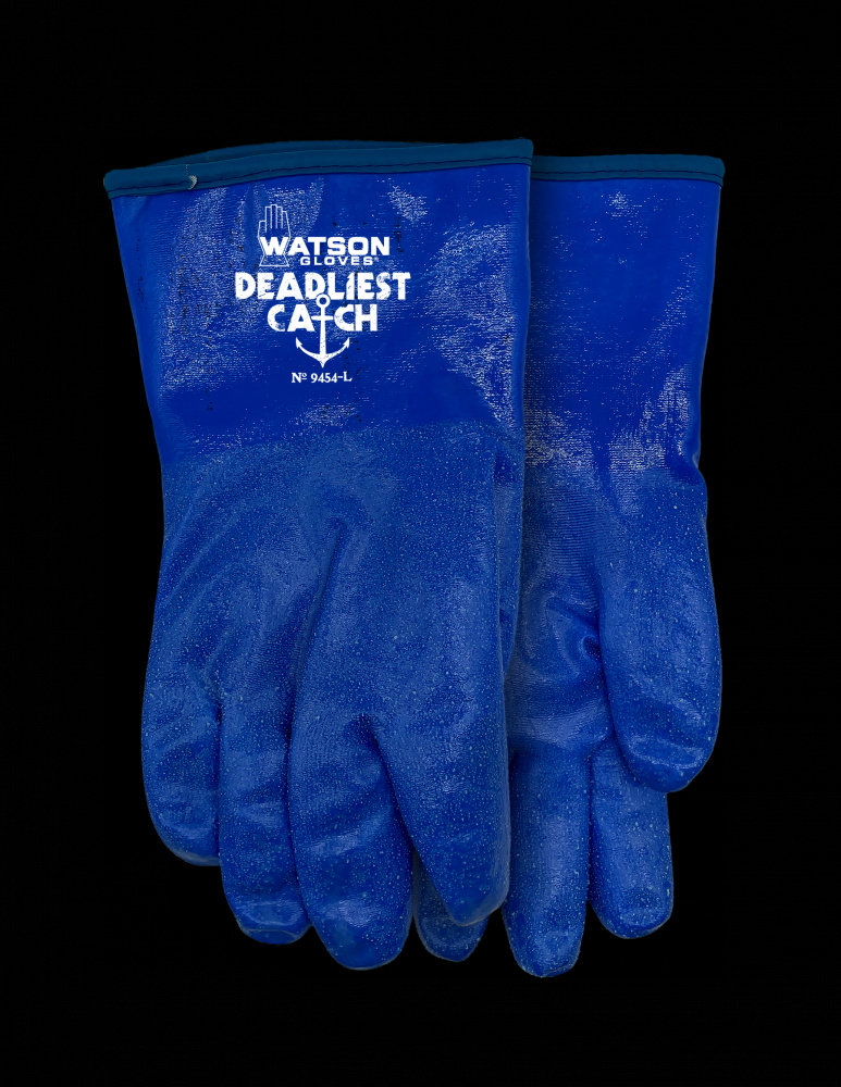 DEADLIEST CATCH POLYURETHANE COATING ACRYLIC LINED COATED - M